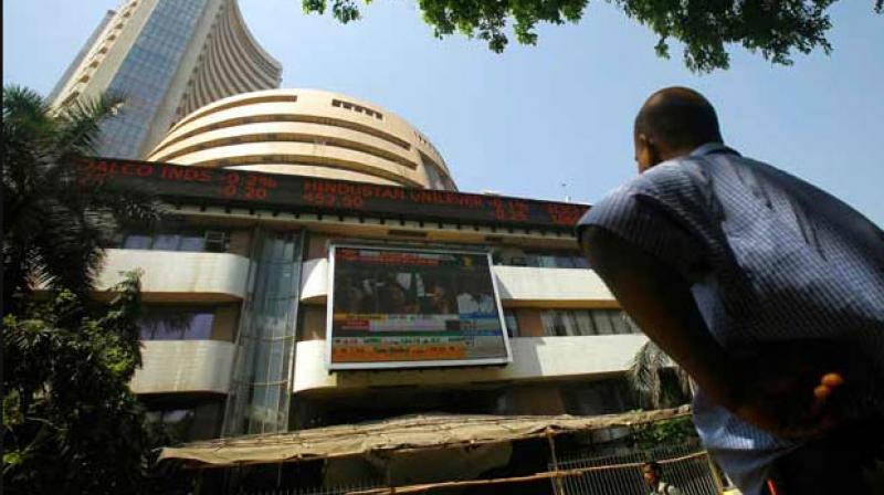 Market made a subdued start on Tuesday, in line with a sluggish Asian opening, as trading of barbs between the US and North Korea made investors edgy. Photo: AP Market made a subdued start on Tuesday, in line with a sluggish Asian opening, as trading of barbs between the US and North Korea made investors edgy. Photo: AP