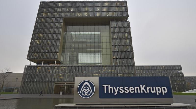 Thyssenkrupp’s supervisory board on Friday gave the green light for a steel joint venture with Tata Steel, paving the way for the European steel sector’s biggest shake-up in more than a decade. (Photo: AP) Thyssenkrupp’s supervisory board on Friday gave the green light for a steel joint venture with Tata Steel, paving the way for the European steel sector’s biggest shake-up in more than a decade. (Photo: AP)