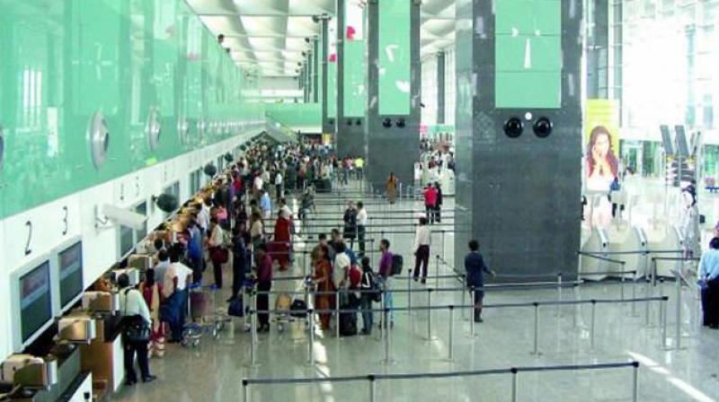 GMR Hyderabad International Airport Ltd (GHIAL), the operator of RGIA, holds over 5,000 acres on a 60-year-long lease. Of this, GMR Hyderabad Aerotropolis, a wholly-owned subsidiary of GHIAL, plans to develop around 1,500 acres for building hubs commercial, retail, leisure and entertainment, hospitality, education healthcare aerospace and logistics at the airport. (Photo: PTI) GMR Hyderabad International Airport Ltd (GHIAL), the operator of RGIA, holds over 5,000 acres on a 60-year-long lease. Of this, GMR Hyderabad Aerotropolis, a wholly-owned subsidiary of GHIAL, plans to develop around 1,500 acres for building hubs commercial, retail, leisure and entertainment, hospitality, education healthcare aerospace and logistics at the airport. (Photo: PTI)