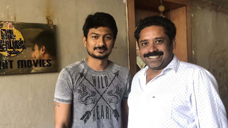 Udhayanidhi with Seenu Udhayanidhi with Seenu