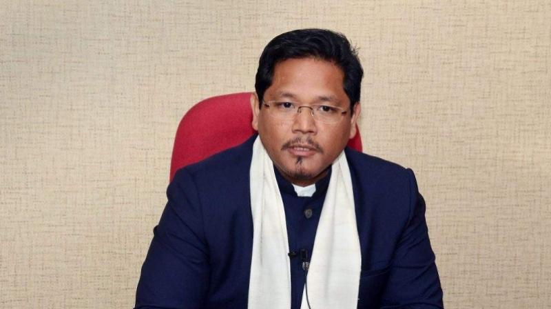 Sangma is leading over his nearest rival and Congress candidate Charlotte W Momin by over 5800 votes after first two rounds of counting, the CEO said. (Photo: PTI) Sangma is leading over his nearest rival and Congress candidate Charlotte W Momin by over 5800 votes after first two rounds of counting, the CEO said. (Photo: PTI)
