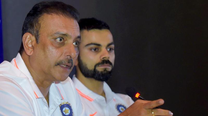 Shastri said he believes in playing aggressive brand of cricket, which is a prerequisite to come out on top in a tough tour, like England. (Photo: PTI) Shastri said he believes in playing aggressive brand of cricket, which is a prerequisite to come out on top in a tough tour, like England. (Photo: PTI)