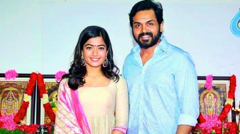 Rashmika Mandanna, who turned into an overnight star, is now making her debut in Tamil. Rashmika Mandanna, who turned into an overnight star, is now making her debut in Tamil.