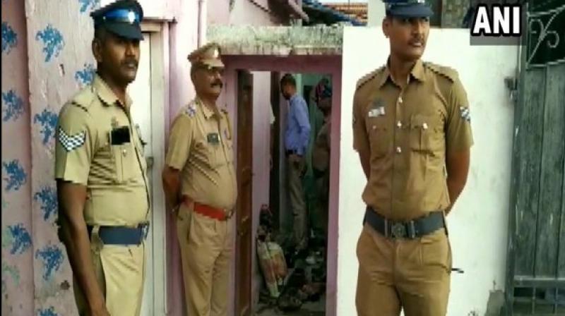 Raids were conducted at the residences of Umar Farooq in GM Nagar, Shanofar Ali at Vincent Road, Shamesa Mubin at Slum Clearance Board Apartment, Vincent Road, Mohammad Yasir at Bilal Estate and Saddam Hussain at Palli Street, GM Nagar. (Photo: ANI) Raids were conducted at the residences of Umar Farooq in GM Nagar, Shanofar Ali at Vincent Road, Shamesa Mubin at Slum Clearance Board Apartment, Vincent Road, Mohammad Yasir at Bilal Estate and Saddam Hussain at Palli Street, GM Nagar. (Photo: ANI)