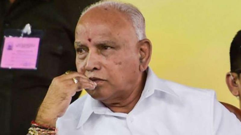 Karnataka Chief Minister B S Yediyurappa. (PTI Photo)