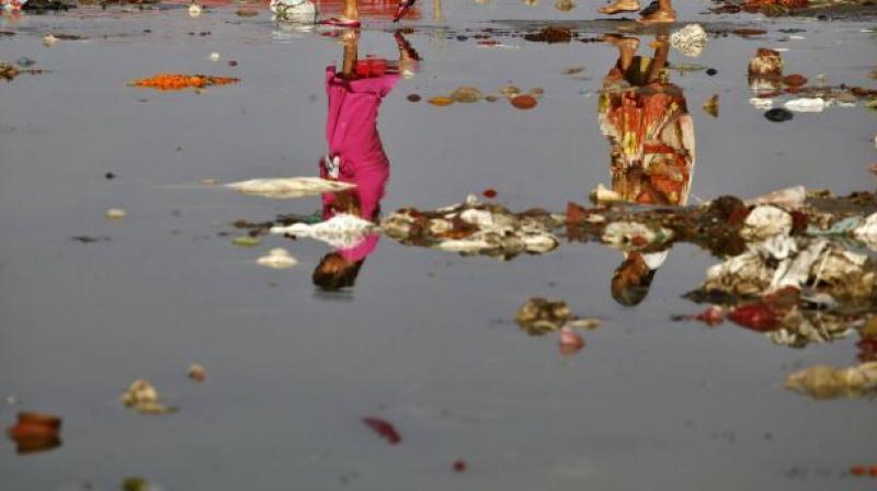 The decline in quantity and quality of water in India has been linked with inadequate planning towards protection of water sources. The decline in quantity and quality of water in India has been linked with inadequate planning towards protection of water sources.