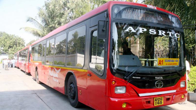 APSRTC Bus (Representational image) APSRTC Bus (Representational image)