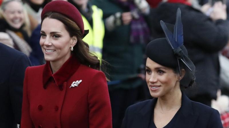 Much of the social media abuse has centered around rival fans of the Duchess of Cambridge, the former Kate Middleton and the Duchess of Sussex, the former Meghan Markle. (Image: AP) Much of the social media abuse has centered around rival fans of the Duchess of Cambridge, the former Kate Middleton and the Duchess of Sussex, the former Meghan Markle. (Image: AP)