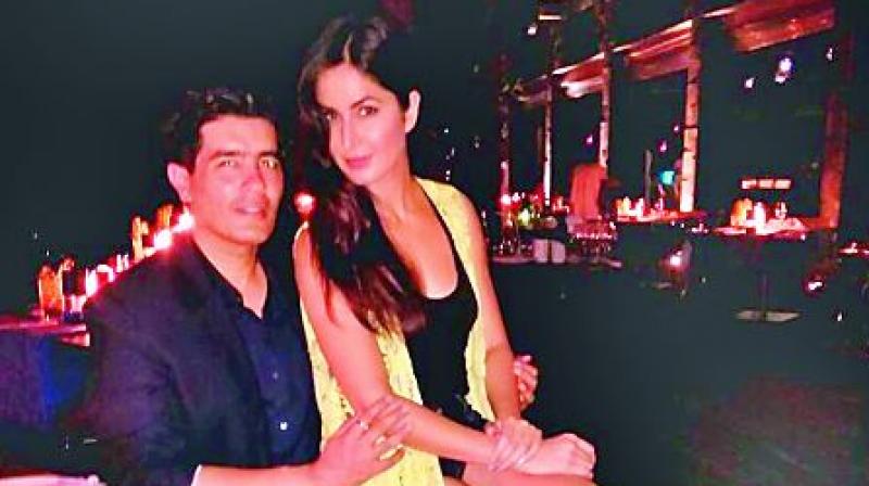 Katrina also took some time off to have some fun with her friend Manish Malhotra. Katrina also took some time off to have some fun with her friend Manish Malhotra.