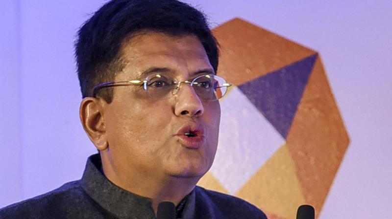 Union commerce minister Piyush Goyal is not impressed by the big investment plans announced by Amazon in India. (PTI Photo)