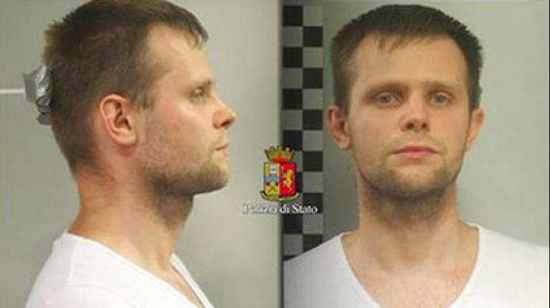 On July 17, for reasons that are still not clear, Herba drove the woman back to Milan and released her close to the British Consulate, where he was arrested. (Photo: AP) On July 17, for reasons that are still not clear, Herba drove the woman back to Milan and released her close to the British Consulate, where he was arrested. (Photo: AP)