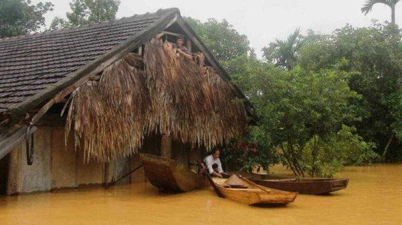 Throughout the northwestern area more than 650 houses were destroyed and damaged, hundreds of hectares of crops lost and roads broken, authorities said. (Photo: AFP) Throughout the northwestern area more than 650 houses were destroyed and damaged, hundreds of hectares of crops lost and roads broken, authorities said. (Photo: AFP)