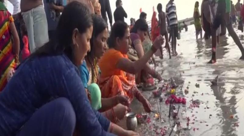 Devotees also visited Haridwar and Sai Temple in Nagpur to offer their prayers. (Photo: ANI) Devotees also visited Haridwar and Sai Temple in Nagpur to offer their prayers. (Photo: ANI)