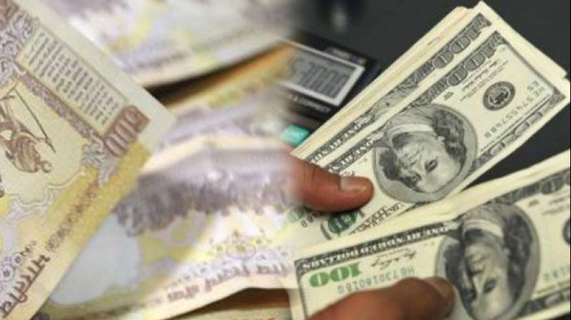 On Friday, the rupee had staged a smart recovery from its three-week low against the US currency to close up by 23 paise at 66.71 on heavy corporate dollar sales as well as easing inflationary pressure. On Friday, the rupee had staged a smart recovery from its three-week low against the US currency to close up by 23 paise at 66.71 on heavy corporate dollar sales as well as easing inflationary pressure.
