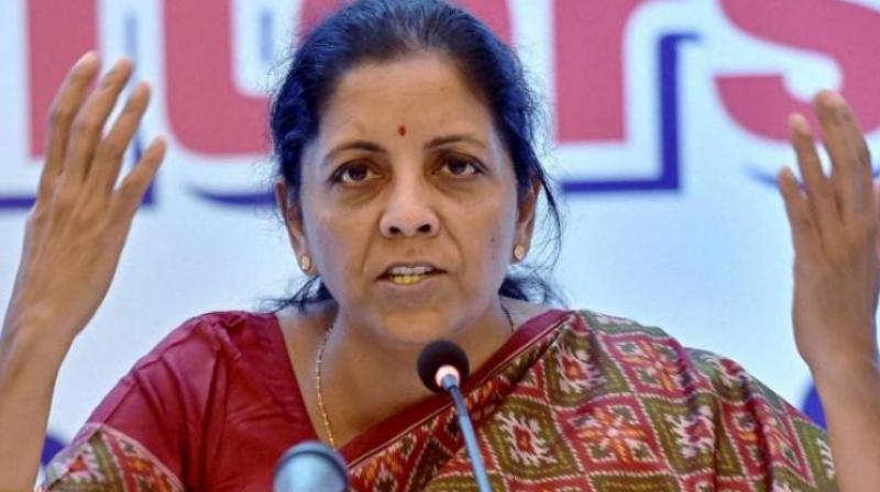 Commerce and Industry Minister Nirmala Sitharaman. (Photo: File) Commerce and Industry Minister Nirmala Sitharaman. (Photo: File)
