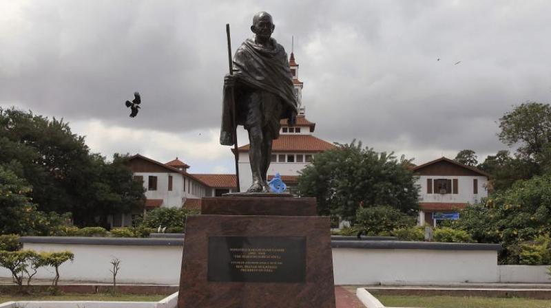 A statue of Mahatma Gandhi (Photo: AP) A statue of Mahatma Gandhi (Photo: AP)