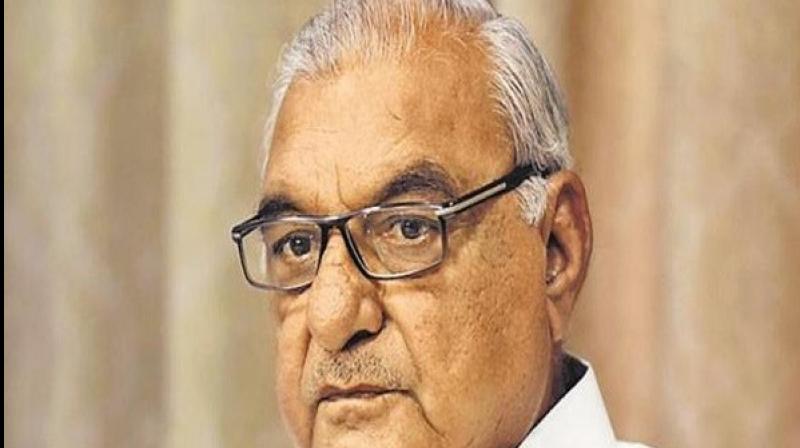 On May 15, 2017, the CBI had questioned Hooda over alleged financial irregularities in the acquisition of land in Manesar. (Photo: ANI) On May 15, 2017, the CBI had questioned Hooda over alleged financial irregularities in the acquisition of land in Manesar. (Photo: ANI)