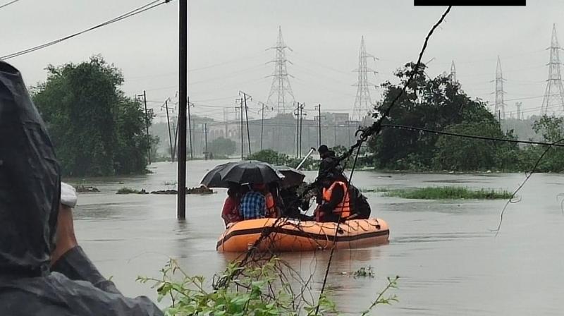 Due to heavy showers, their car got stuck in the subway and they could not come out. People later pulled the car out of the water and found the duo in an unconscious state. (Photo: ANI | Representational) Due to heavy showers, their car got stuck in the subway and they could not come out. People later pulled the car out of the water and found the duo in an unconscious state. (Photo: ANI | Representational)