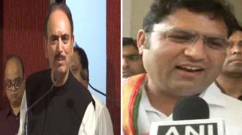 Azad has stayed away from the formation of the committee while Tanwar has said that there is no intrusion in the domain of All India Congress Committee (AICC). (Photo: ANI) Azad has stayed away from the formation of the committee while Tanwar has said that there is no intrusion in the domain of All India Congress Committee (AICC). (Photo: ANI)