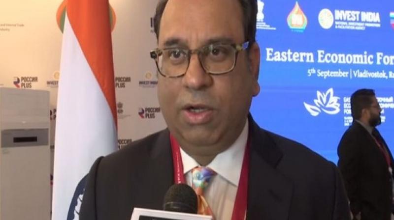 ‘The relationship between India and Russia is on the rise,’ FICCI President Sandip Somany said. (Photo: ANI) ‘The relationship between India and Russia is on the rise,’ FICCI President Sandip Somany said. (Photo: ANI)