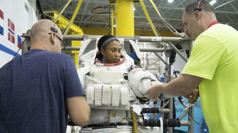 African-American astronauts have visited the space station, but Epps would have been the first to live there. African-American astronauts have visited the space station, but Epps would have been the first to live there.