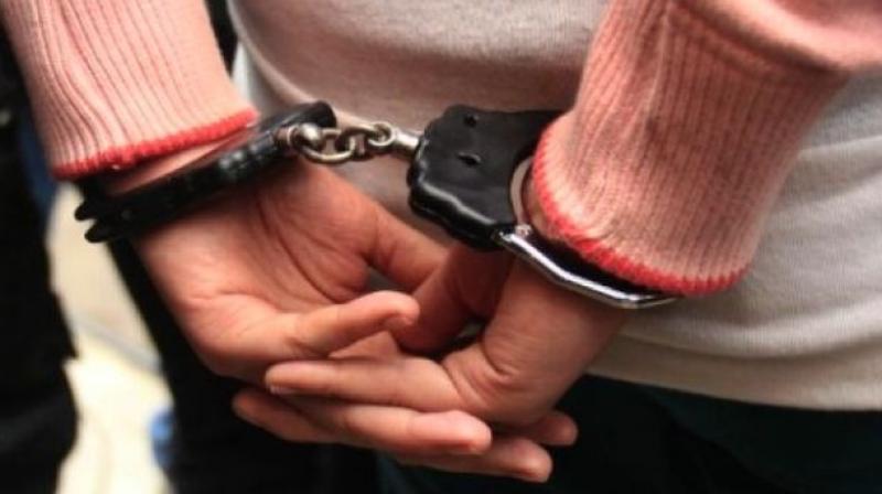 The police raided Sri Laxmi Narsimha Swamy Dhana Dukanam in Brooke Bond Colony, Ghatkesar, and arrested a man. The police raided Sri Laxmi Narsimha Swamy Dhana Dukanam in Brooke Bond Colony, Ghatkesar, and arrested a man.