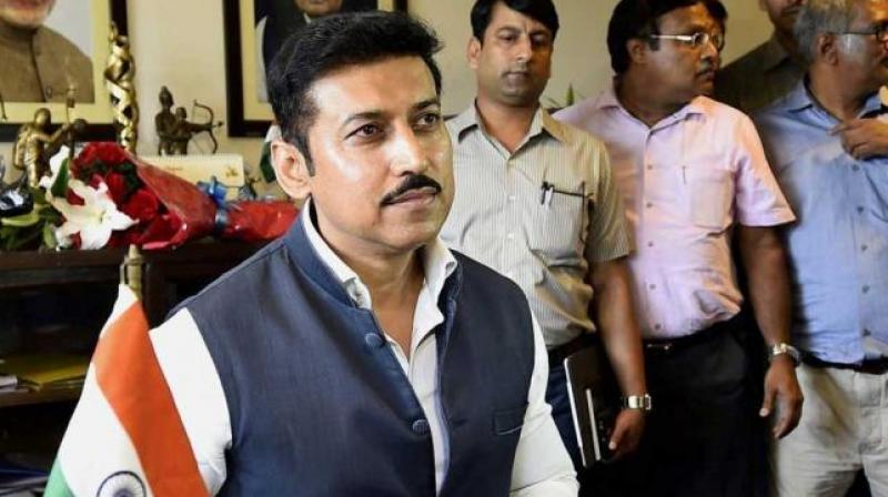 “Sports Authority of India will be renamed. For now, it will be known as Sports India. It will be made leaner; some posts won't be retained after officers on them retire," said Rajyavardhan Singh Rathore. (Photo: PTI) “Sports Authority of India will be renamed. For now, it will be known as Sports India. It will be made leaner; some posts won't be retained after officers on them retire," said Rajyavardhan Singh Rathore. (Photo: PTI)