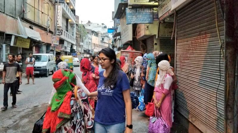 In the last one week, Maliwal said a total of 73 girls who were trafficked have been rescued from various areas in the national capital, following raids that were conducted by the DCW. (Photo: twitter | @DCWDelhi) In the last one week, Maliwal said a total of 73 girls who were trafficked have been rescued from various areas in the national capital, following raids that were conducted by the DCW. (Photo: twitter | @DCWDelhi)