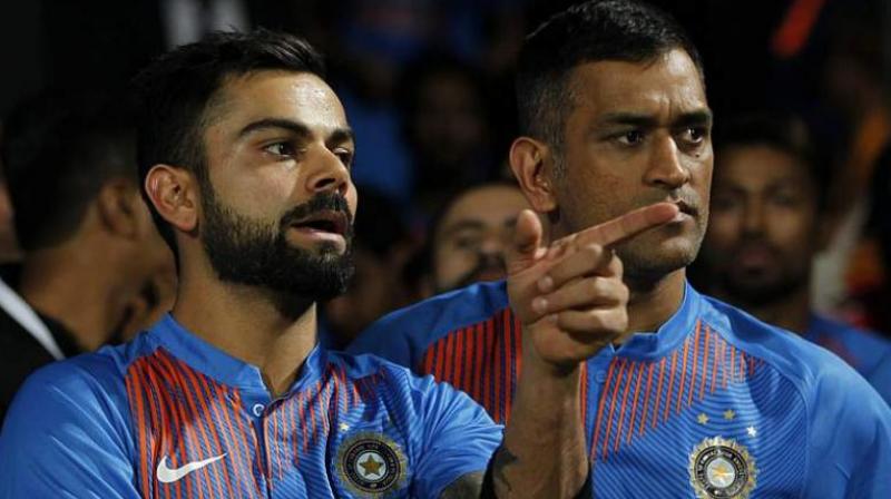 : Mahendra Singh Dhoni's batting position will be under spotlight as India aim to go for the kill against a gutsy New Zealand in the third T20 International despite weather threatening to play spoilsport.(Photo: BCCI) : Mahendra Singh Dhoni's batting position will be under spotlight as India aim to go for the kill against a gutsy New Zealand in the third T20 International despite weather threatening to play spoilsport.(Photo: BCCI)