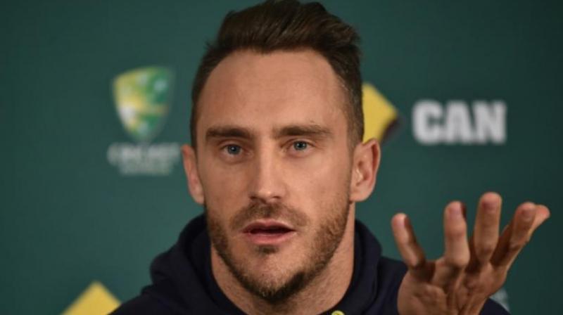 Faf du Plessis was named full-time Test captain last year after De Villiers decided to take a break from the longest cricket format after missing two series because of injury. Faf du Plessis was named full-time Test captain last year after De Villiers decided to take a break from the longest cricket format after missing two series because of injury.