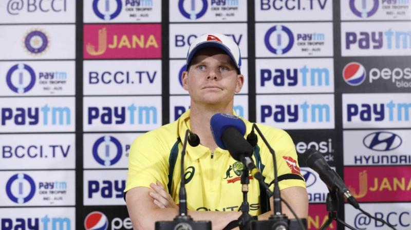 Smith, who scored 59, said his batsmen were making “silly errors” and had to change their approach. (Photo: BCCI) Smith, who scored 59, said his batsmen were making “silly errors” and had to change their approach. (Photo: BCCI)
