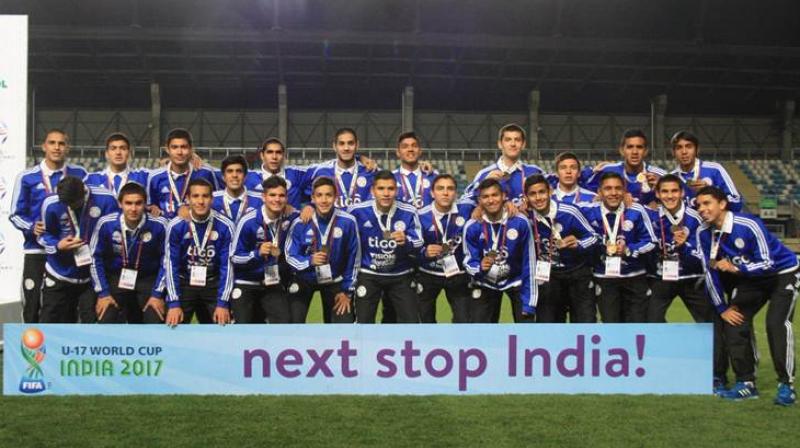 For Paraguay, this will be their fourth appearance in the FIFA U-17 World Cup. (Photo: Twitter) For Paraguay, this will be their fourth appearance in the FIFA U-17 World Cup. (Photo: Twitter)