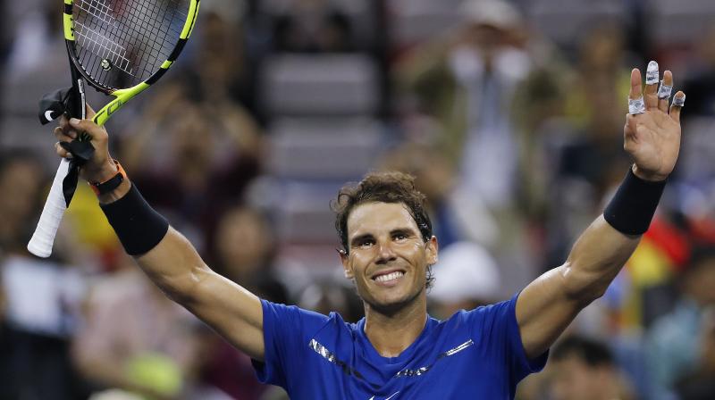 Nadal and Federer are both in contention for the season-ending No. 1 ranking, although only Nadal can clinch that honor this week. (Photo: AP) Nadal and Federer are both in contention for the season-ending No. 1 ranking, although only Nadal can clinch that honor this week. (Photo: AP)