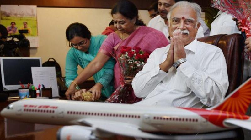 Civil Aviation Minister Ashok Gajapathi Raju Civil Aviation Minister Ashok Gajapathi Raju