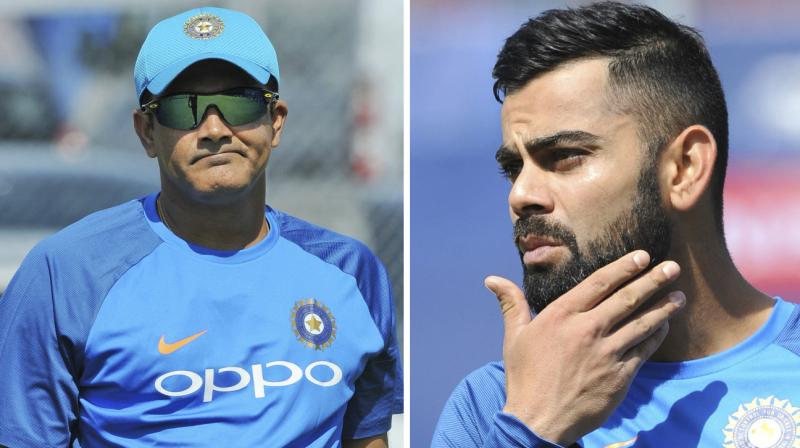 "I was informed for the first time yesterday by the BCCI that the Captain had reservations with my ‘style’ and about my continuing as the Head Coach," said Anil Kumble as he resigned as India coach following differences with skipper Virat Kohli. (Photo: AP) "I was informed for the first time yesterday by the BCCI that the Captain had reservations with my ‘style’ and about my continuing as the Head Coach," said Anil Kumble as he resigned as India coach following differences with skipper Virat Kohli. (Photo: AP)