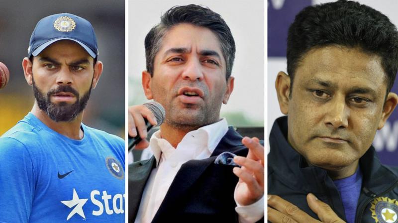 Anil Kumble informed that skipper Virat Kohli had reservations about his work 'style' and his extension as the head coach, which prompted him to resign. (Photo: PTI / AP) Anil Kumble informed that skipper Virat Kohli had reservations about his work 'style' and his extension as the head coach, which prompted him to resign. (Photo: PTI / AP)