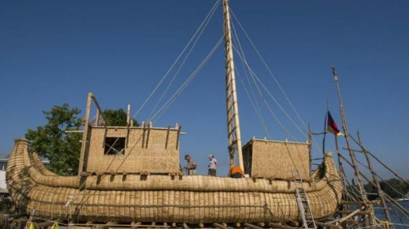 The team is specifically seeking to prove a hypothesis lent credence by Herodotus, the expedition's German leader, Dominique Goerlitz. (Photo: AFP) The team is specifically seeking to prove a hypothesis lent credence by Herodotus, the expedition's German leader, Dominique Goerlitz. (Photo: AFP)