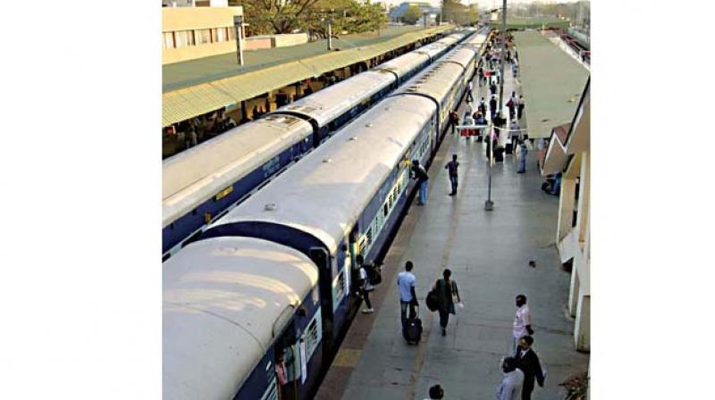 “We expect to restore full traffic by Monday though operation in downline section of Palakkad- Ottapalam was restored. The other sections will be made traffic worthy in two days,” said a senior railway official. (Representational Image) “We expect to restore full traffic by Monday though operation in downline section of Palakkad- Ottapalam was restored. The other sections will be made traffic worthy in two days,” said a senior railway official. (Representational Image)