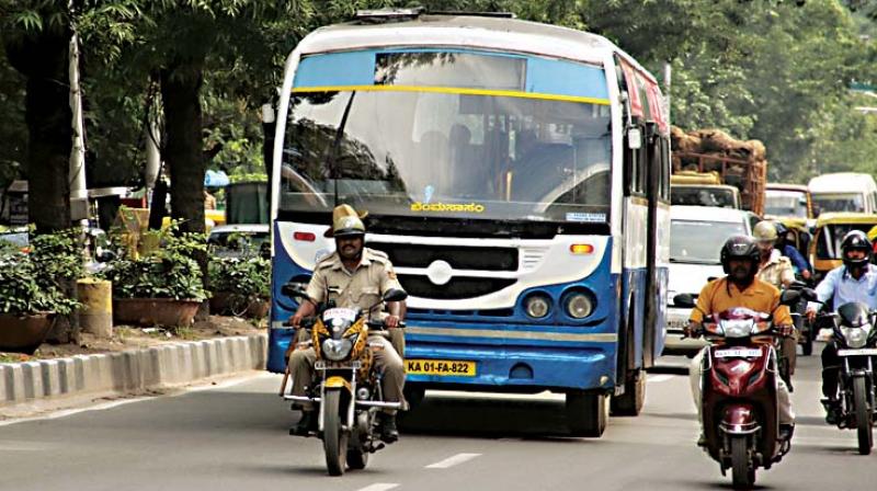 As app-based taxis have grown in popularity in the last few years, the transport corporation has been losing Rs 8,000 to Rs 10,000 per bus on some routes. As app-based taxis have grown in popularity in the last few years, the transport corporation has been losing Rs 8,000 to Rs 10,000 per bus on some routes.