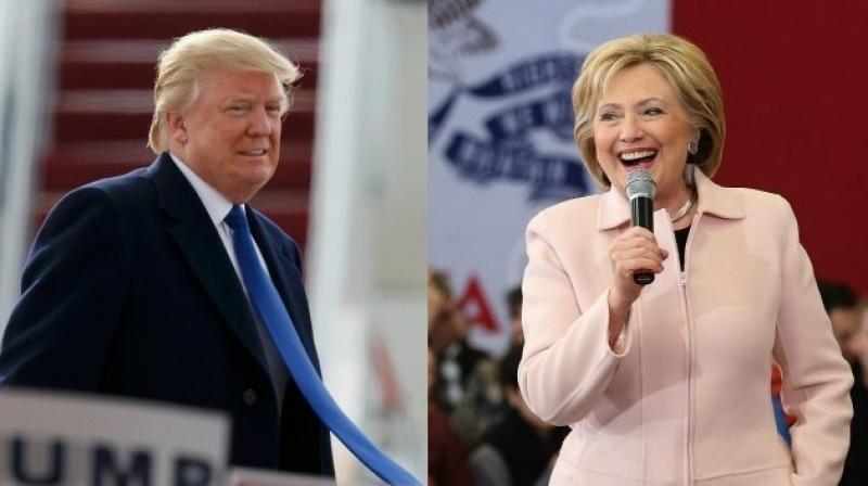 Hillary Clinton and Donald Trump. (Photo: AFP) Hillary Clinton and Donald Trump. (Photo: AFP)