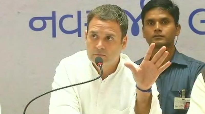 The BJP questions Congress President Rahul Gandhi's 'silence' on Divya Spandana's comments on Prime Minister Narendra Modi. (Photo: File | ANI) The BJP questions Congress President Rahul Gandhi's 'silence' on Divya Spandana's comments on Prime Minister Narendra Modi. (Photo: File | ANI)