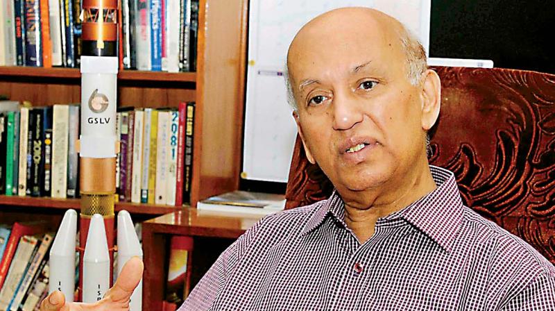 Prof Rao, 85, was handpicked by his mentor, the late Dr Vikram Sarabhai, the father of India's space endeavour, to shape the satellite technology programme in 1971. Prof Rao, 85, was handpicked by his mentor, the late Dr Vikram Sarabhai, the father of India's space endeavour, to shape the satellite technology programme in 1971.