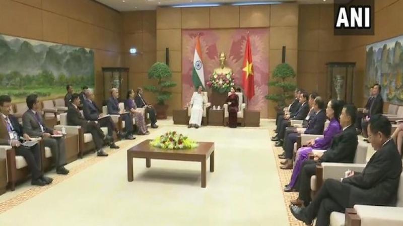'Our discussions covered the whole range of bilateral and multilateral cooperation,' Naid, who is on a four-day visit to Vietnam said. (Photo: ANI) 'Our discussions covered the whole range of bilateral and multilateral cooperation,' Naid, who is on a four-day visit to Vietnam said. (Photo: ANI)