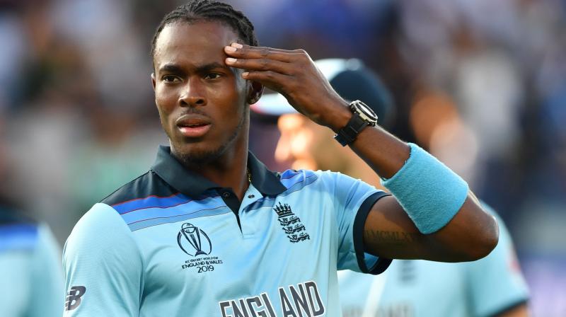 Archer qualified for a British passport thanks to his father and only became eligible to play for England in March. (Photo: AFP) Archer qualified for a British passport thanks to his father and only became eligible to play for England in March. (Photo: AFP)