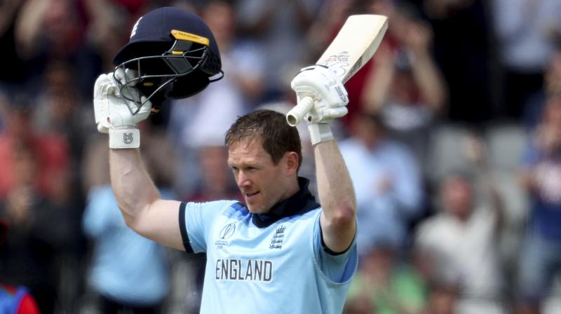 Eoin Morgan against Afghanista. (Photo: AP) Eoin Morgan against Afghanista. (Photo: AP)