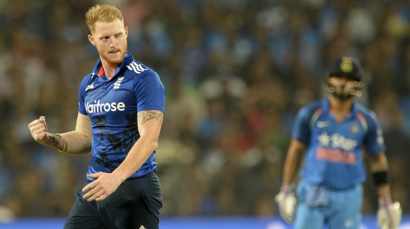 Stokes was named man of the match for his unbeaten 57 off 39 balls and three key wickets against India in the third ODI at Eden Gardens. (Photo: AFP) Stokes was named man of the match for his unbeaten 57 off 39 balls and three key wickets against India in the third ODI at Eden Gardens. (Photo: AFP)