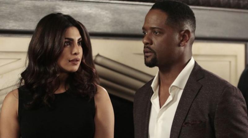 Priyanka Chopra and Blair Underwood in a still from the series 'Quantico'. Priyanka Chopra and Blair Underwood in a still from the series 'Quantico'.