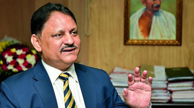 Telangana Chief Secretary S.P. Singh Telangana Chief Secretary S.P. Singh