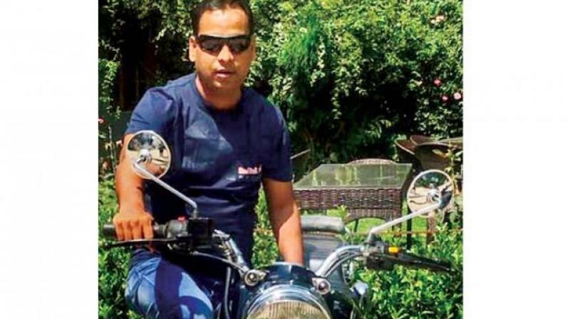 The SIT report says Tiwari was trying to leave the spot when he was intercepted by police and hit the patrol motorcycle. (Photo: File) The SIT report says Tiwari was trying to leave the spot when he was intercepted by police and hit the patrol motorcycle. (Photo: File)