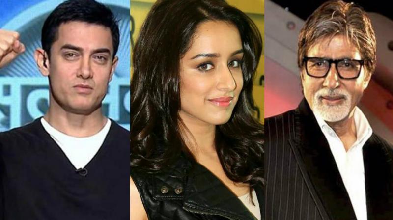 It would be interesting to see what role Shraddha would be playing in the Aamir Khan- Amitabh Bachchan starrer. It would be interesting to see what role Shraddha would be playing in the Aamir Khan- Amitabh Bachchan starrer.